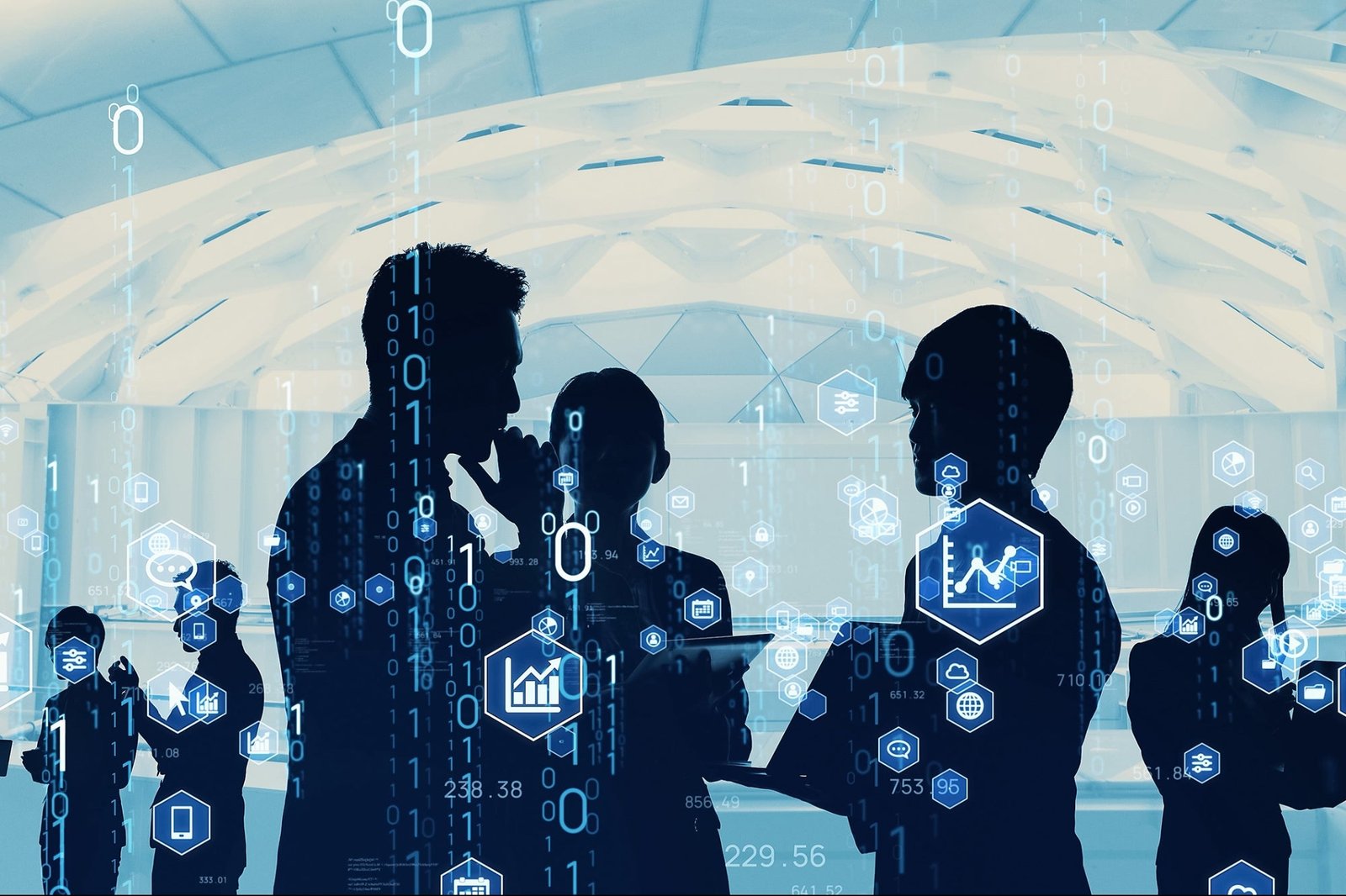 AI changes public relations - here is how to stay under control Businessman