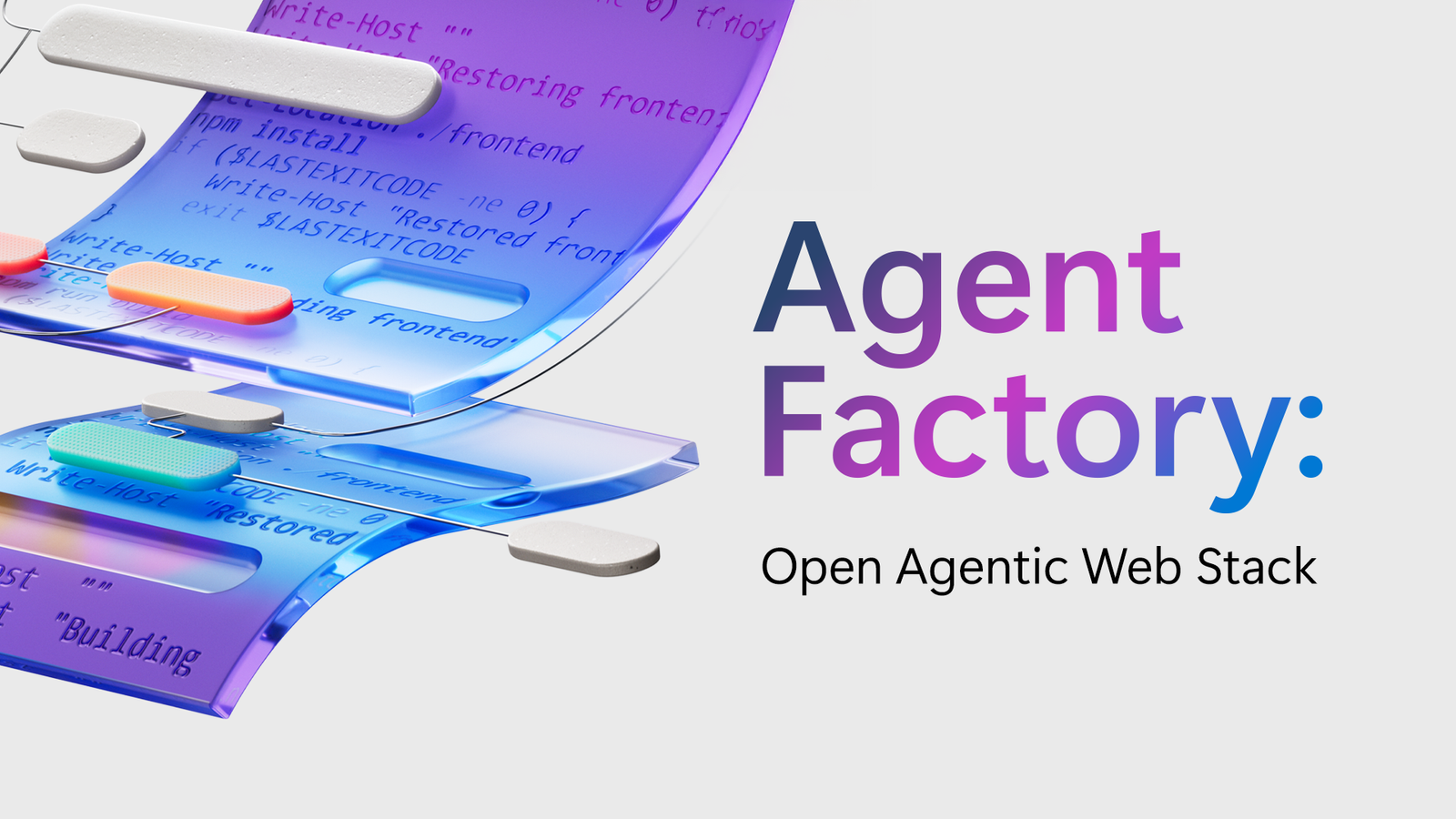 Agent factory: Design of Open Agent web tank | Blog Microsoft Azure
